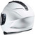 HJC C70 Helmet Solids White Back