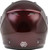 Gmax OF-17 Helmet Solids Wine Red Back Gmax OF-17 Helmet Solids Wine Red Back
