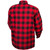 Scorpion Covert Moto Flannel Shirt Red/Black Back Scorpion Covert Moto Flannel Shirt Red/Black Back