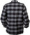 Scorpion Covert Moto Flannel Shirt Black/Grey Back Scorpion Covert Moto Flannel Shirt Black/Grey Back