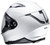 HJC F70 Helmet Solid White Back HJC F70 Helmet Solid White Back