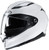 HJC F70 Helmet Solid White Left HJC F70 Helmet Solid White Left
