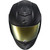 Scorpion EXO-R1 Air Helmet Solid Matte Black Top Gold Shield Scorpion EXO-R1 Air Helmet Solid Matte Black Top Gold Shield