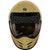 Torc T3 Retro Moto Helmet Solid Gloss Sand with Visor Front Torc T3 Retro Moto Helmet Solid Gloss Sand with Visor Front