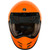 Torc T3 Retro Moto Helmet Solid Gloss Orange with Visor Front Torc T3 Retro Moto Helmet Solid Gloss Orange with Visor Front