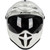KLIM Krios Karbon Adventure Helmet Gloss White Front KLIM Krios Karbon Adventure Helmet Gloss White Front