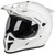 KLIM Krios Karbon Adventure Helmet Gloss White Front Left KLIM Krios Karbon Adventure Helmet Gloss White Front Left