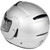 KLIM TK1200 Karbon Helmet Gloss Silver Back Left KLIM TK1200 Karbon Helmet Gloss Silver Back Left