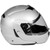 KLIM TK1200 Karbon Helmet Gloss Silver Right KLIM TK1200 Karbon Helmet Gloss Silver Right