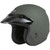  Gmax OF-2 Helmet Solids Matte Green Left