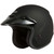 Gmax OF-2 Helmet Solids Matte Black Left