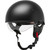 Gmax HH-65 Naked Helmet Matte Black Clear Shield Gmax HH-65 Naked Helmet Matte Black Clear Shield