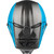 Fly Racing Kinetic Straight Edge Helmet Blue/Grey/Black Top