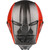 Fly Racing Kinetic Straight Edge Helmet Red/Black/Grey Top