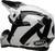 Bell Moto-9 Carbon Flex Fasthouse Newhall Helmet Gloss White/Black Back Left