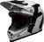 Bell Moto-9 Carbon Flex Fasthouse Newhall Helmet Gloss White/Black Front Left
