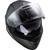 LS2 Assault Helmet Solid Matte Black Top