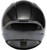 LS2 Street Fighter Helmet Solid Gloss Brushed Alloy Back LS2 Street Fighter Helmet Solid Gloss Brushed Alloy Back