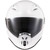 LS2 Street Fighter Helmet Solid White Front LS2 Street Fighter Helmet Solid White Front