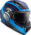 LS2 Valiant II Orbit Helmet Matte Blue Front Right