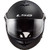 LS2 Strobe Helmet Solid Matte Black Front
