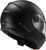 LS2 Strobe Helmet Solid Matte Black Back