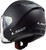 LS2 Copter Helmet Solid Matte Black Back Left