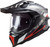 LS2 Explorer Carbon Frontier Helmet Titanium/Red Left LS2 Explorer Carbon Frontier Helmet Titanium/Red Left