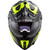LS2 Explorer Carbon Focus Helmet Titanium/Hi Viz Yellow Front