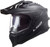 LS2 Explorer Helmet Solid Matte Black Left