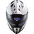 LS2 Explorer Helmet Solid White Front