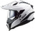 LS2 Explorer Helmet Solid White Left