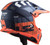 LS2 Gate Xcode Helmet Matte Fluo Orange/Blue Back Right