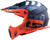 LS2 Gate Xcode Helmet Matte Fluo Orange/Blue Left