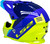LS2 Gate Launch Helmet Gloss Blue/Hi Viz Back Left LS2 Gate Launch Helmet Gloss Blue/Hi Viz Back Left