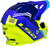 LS2 Gate Launch Helmet Gloss Blue/Hi Viz Back Right LS2 Gate Launch Helmet Gloss Blue/Hi Viz Back Right