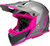 LS2 Gate Launch Youth Helmet Silver/Gray/Pink Front Left LS2 Gate Launch Youth Helmet Silver/Gray/Pink Front Left