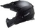 LS2 Gate Youth Helmet Solid Matte Black Left LS2 Gate Youth Helmet Solid Matte Black Left