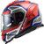 LS2 Assault Petra Helmet Gloss Red/Blue/Graphite Left