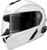 Sena Outrush R Helmet White Front Left Sena Outrush R Helmet White Front Left