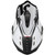 Just1 J12 Syncro Helmet White/Red Top
