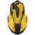 Just1 J12 Syncro Helmet Yellow Top
