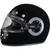 Daytona Retro Gloss Black Chrome Accents Helmet Front Left Daytona Retro Gloss Black Chrome Accents Helmet Front Left