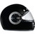 Daytona Retro Gloss Black Chrome Accents Helmet Right Daytona Retro Gloss Black Chrome Accents Helmet Right