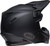 Bell Moto-9S Flex Helmet Solid Matte Black Back Right Bell Moto-9S Flex Helmet Solid Matte Black Back Right