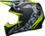 Bell Moto-9 MIPS Venom Helmet Matte Black Camo/Hi-Viz Yellow Left