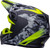 Bell Moto-9 MIPS Venom Helmet Matte Black Camo/Hi-Viz Yellow Back Left