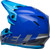 Bell Moto-9 MIPS Louver Helmet Gloss Gray/Blue Back Left