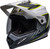 Bell MX-9 Adventure MIPS Dalton Helmet Gloss White/Hi-Viz Yellow Front Left