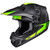 HJC CS-MX II Creed Helmet MC-4SF Green/Black Left HJC CS-MX II Creed Helmet MC-4SF Green/Black Left